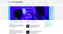 Desktop Screenshot of bionumerik.com